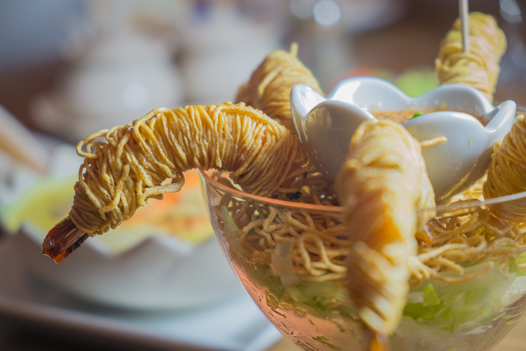 Thai shrimp dish